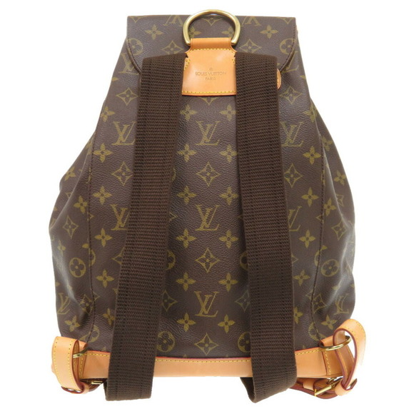 LOUIS VUITTON Montsouris GM Monogram M51135 Backpack LV 1062 - Picture 3 of 10